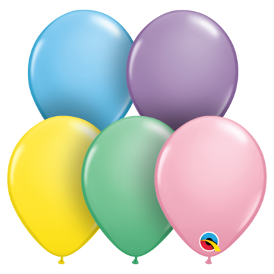 5inch Q43572 Round Latex Balloons (Pastel AST) (100pcs)