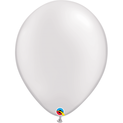 16inch Q43895 Round Latex Balloons (Pearl White) (5pcs)
