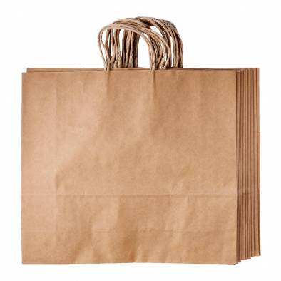 44x40x14cm Kraft Paper Bag (Brown)