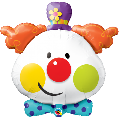 36inch Clown Face Q49403 Foil Balloon