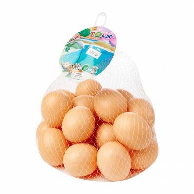 4cm x 5.5cm Plastic Eggs (20pcs)