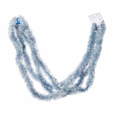 5cm Shiny Tinsel (Silver)