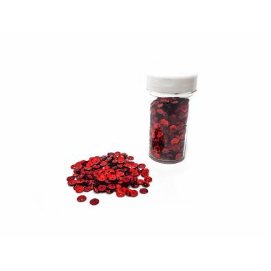 50g Sequins (Red)