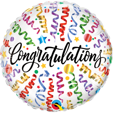 18inch Congratulations Q55810 Foil Balloon