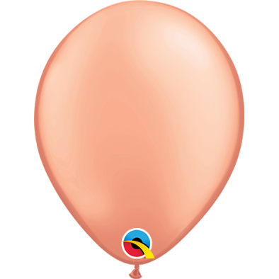5inch Q57340 Round Latex Balloons (Rose Gold) (100pcs)