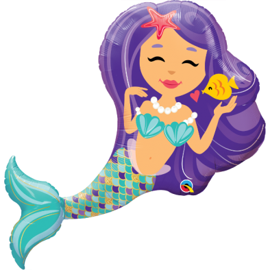 Mermaid Q57815 Foil Balloon