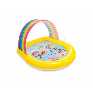 Intex 58x51x34inch Inflatable Rainbow Arch Spray Pool 57156NP