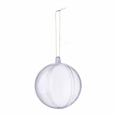 6cm Transparent Balls (12pcs)