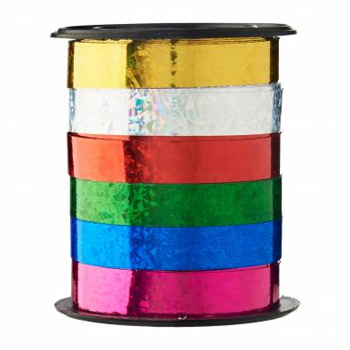 6 Color 1cm Hologram Ribbon