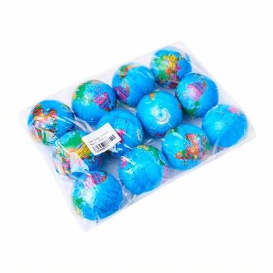 6cm Globe Stress Balls (12pcs)