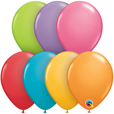 5inch Q78269 Round Latex Balloons (Festive AST) (100pcs)