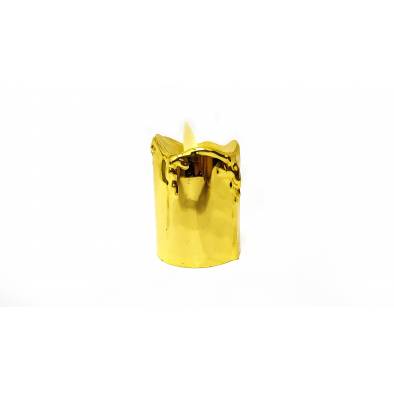 7cm LED Gold Swinging Candle