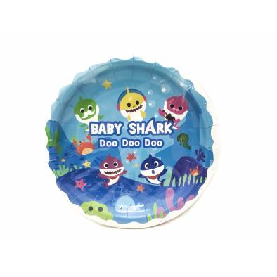 7inch Baby Shark Paper Plates (8pcs)