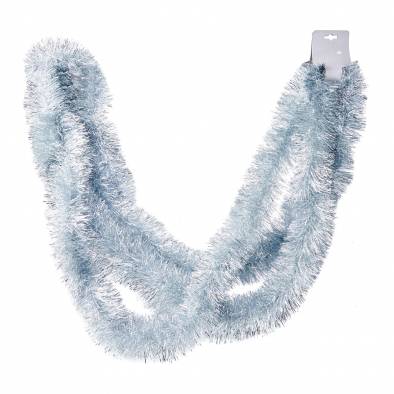 9cm Shiny Tinsel (Silver)