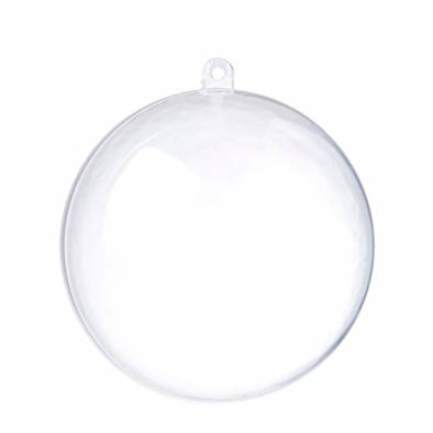 8cm Transparent Balls (12pcs)