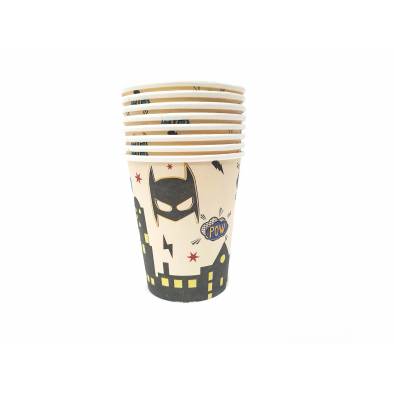 8oz Super Heroes Paper Cups (8pcs)