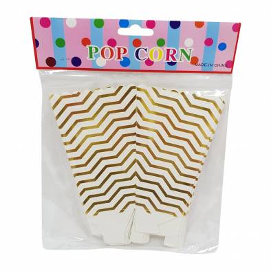 Shiny Popcorn Cup (Wave Gold) (6pcs)