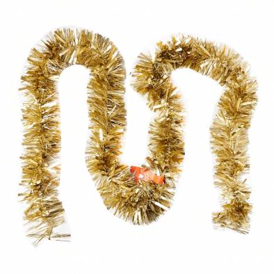 9cm Matt Tinsel (Gold)