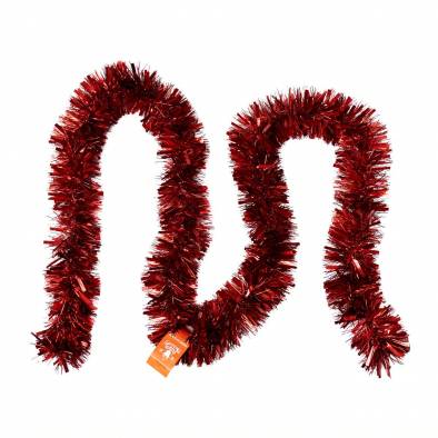 9cm Matt Tinsel (Red)
