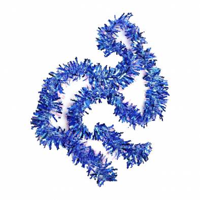 9cm Shiny Hologram Tinsel 18TRC-9 (Blue)