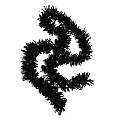 9cm Matt Tinsel 18TN-9BK (Black)