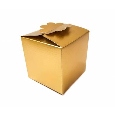 No. A-1 Rectangle Box (Gold) (10pcs)