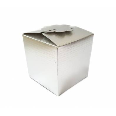No. A-1 Rectangle Box (Silver) (10pcs)