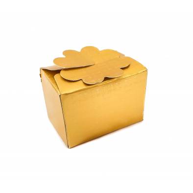 No. A-12 Rectangle Box (Gold) (50pcs)