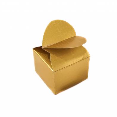 No. A-15 Rectangle Box (Gold) (50pcs)