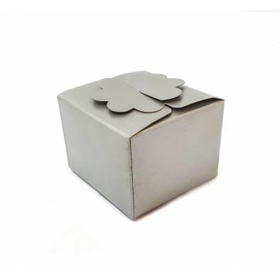 No. A-25 Rectangle Box (Silver) (30pcs)