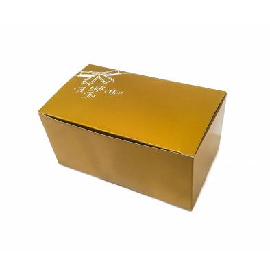 No. A-26 Rectangle Box (Gold) (10pcs)