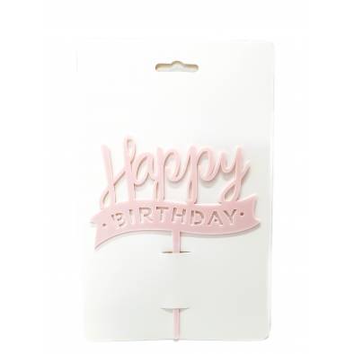 Acrylic Cake Topper (Birthday-01PK)