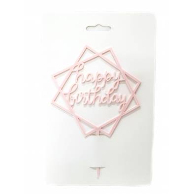 Acrylic Cake Topper (Birthday-05PK)