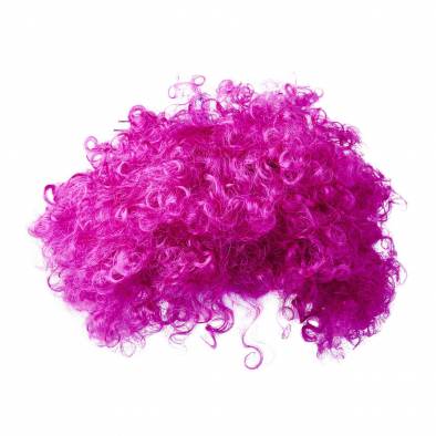 Afro Hair Wig (Purple)