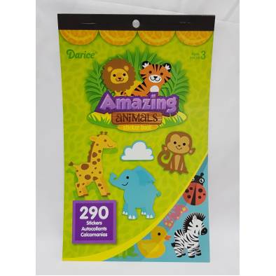 Amazing Animal Sticker Book