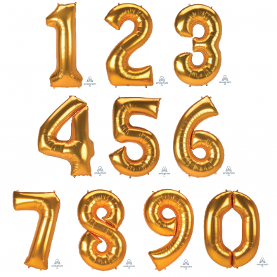 35" Anagram Number Foil Balloon