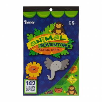 Animal Adventure Sticker Book