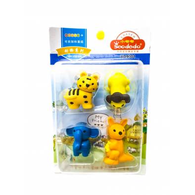 Animal Erasers XD Series