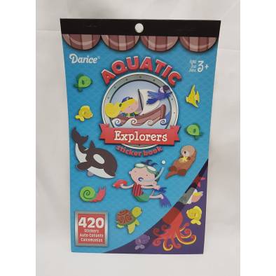 Aquatic Explorers Sticker Book