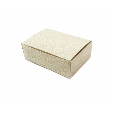 No. B-11 Patterned Rectangle Box (White) (50pcs)