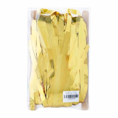 Laser Backdrop Tinsel Curtain (Gold)