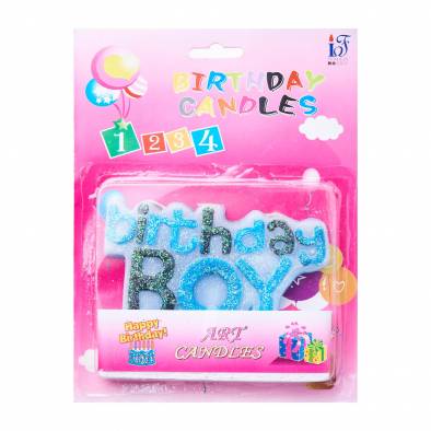 Birthday Boy Candle