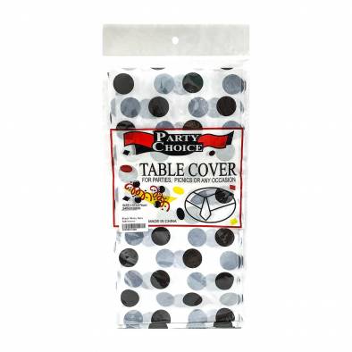 Black White Dots Tablecover