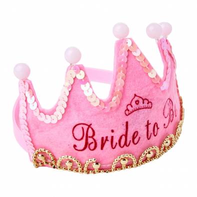 Bride to Be LED Tiara (Pink)