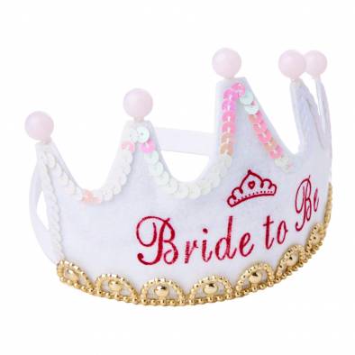 Bride to Be LED Tiara (White)