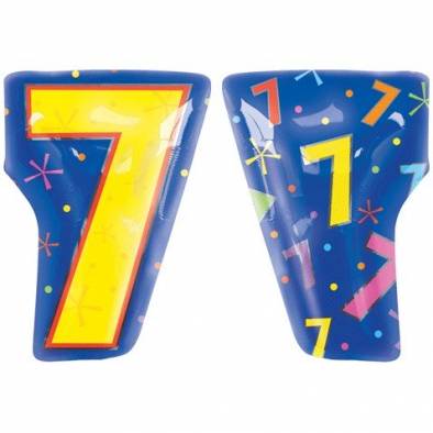 S60 Number 7 A12674 Foil Balloon