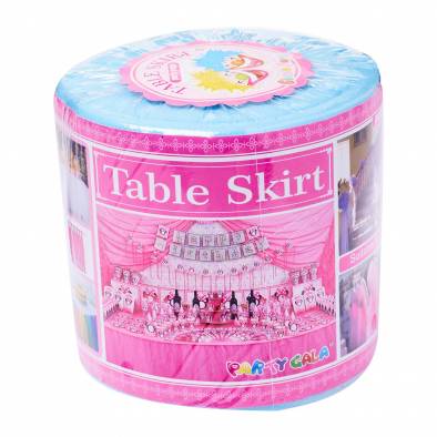 Cloth Table Skirt (Blue)
