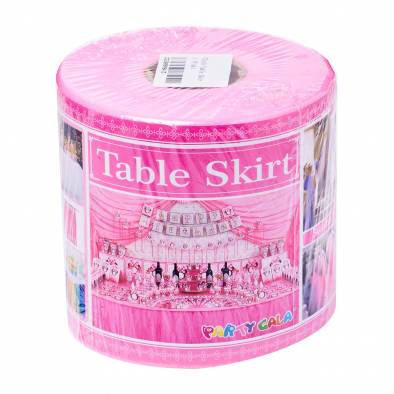 Cloth Table Skirt (Pink)