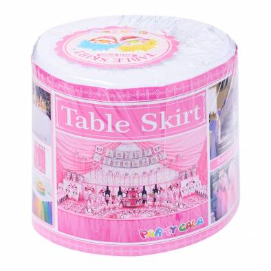 Cloth Table Skirt (White)