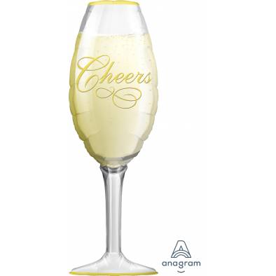 Champagne Glass A06195 Foil Balloon